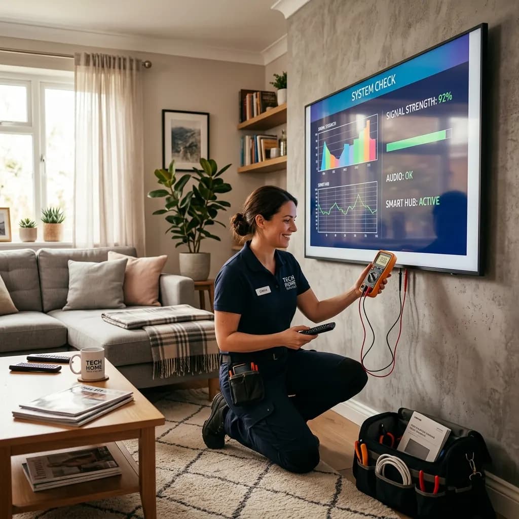 Doorstep TV diagnosis and screen repair by Dinesh